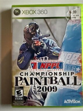 Xbox 360 Championship Paintball 2009 (Blue)